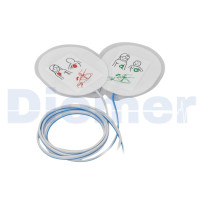 Electrodos Pediatricos Desfibrilador Paramedic Cu-Er1